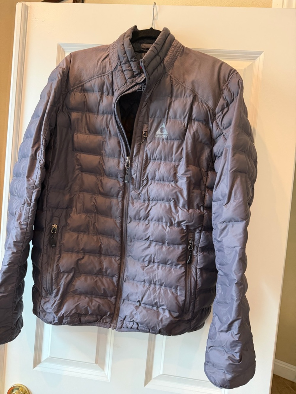 Gerry Weber Men's Lightweight Quilted Jacket - Gray Large
